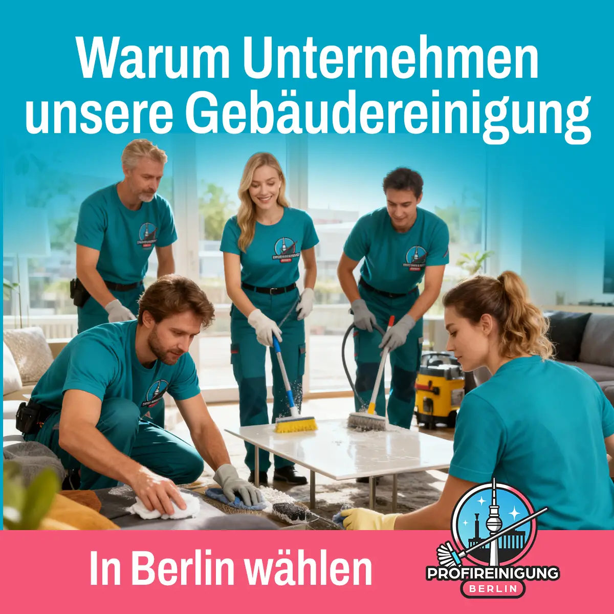 Warum Unternehmen auf PROFIREINIGUNG BERLIN vertrauen