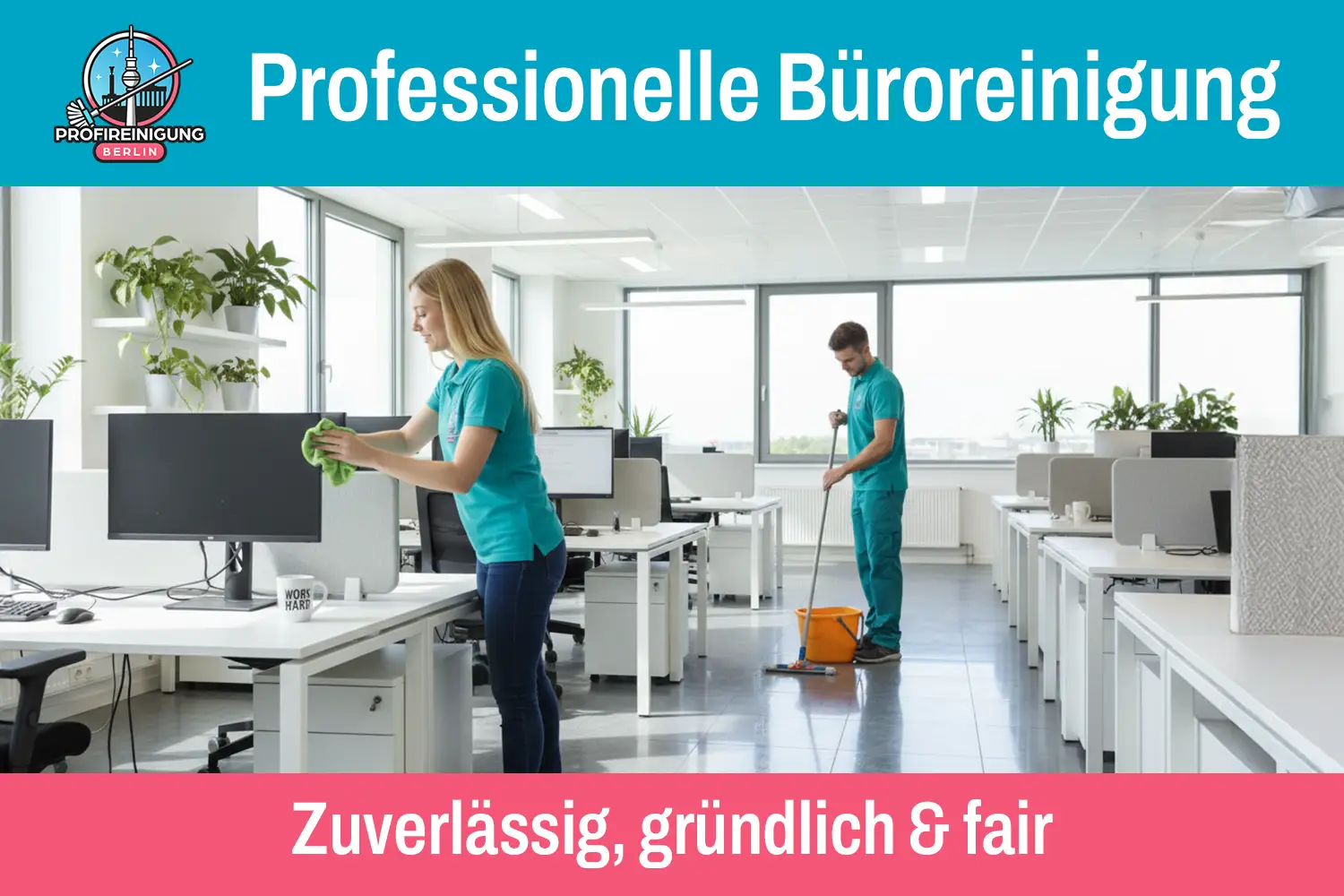 Professionelle Büroreinigung in Berlin
