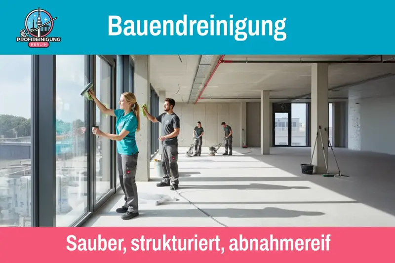 Bauendreinigung Berlin – sauber, strukturiert, abnahmereif
