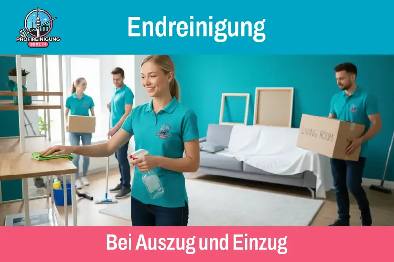 Endreinigung Berlin bei Auszug und Einzug
