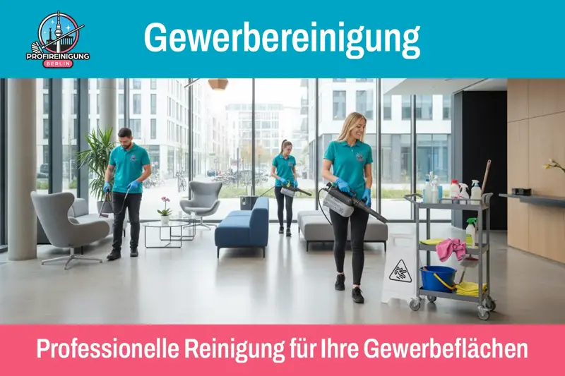 Gewerbereinigung Berlin – professionelle Reinigung für Ihre Gewerbeflächen