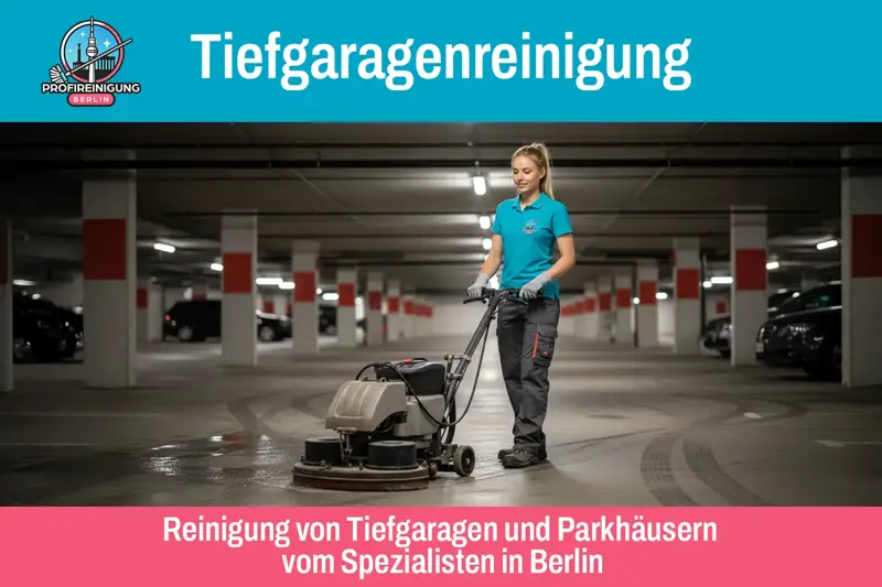 Reinigung von Tiefgaragen und Parkhäusern vom Spezialisten in Berlin