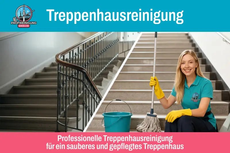 Bodenreinigung in Treppenhäusern in Berlin